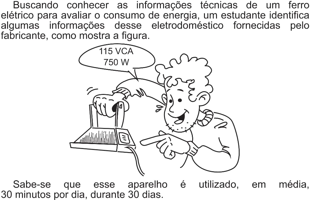 Trecho original com figura, tabela ou fórmula da questão 95 do ENEM 2021 - 2º Dia – Caderno 5 – Amarelo (Superampliada) – Reaplicação/PPL/Segunda Oportunidade.