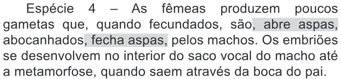 Trecho original com figura, tabela ou fórmula da questão 116 do ENEM 2022 - 2º Dia – Caderno 11 – Laranja (braile e ledor) – Aplicação Regular.
