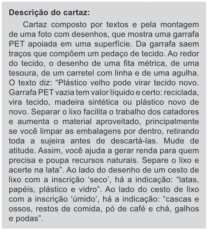 Trecho original com figura, tabela ou fórmula da questão 28 do ENEM 2018 - 1º Dia - Caderno 9 – Laranja (Braile e Ledor) – Aplicação regular.