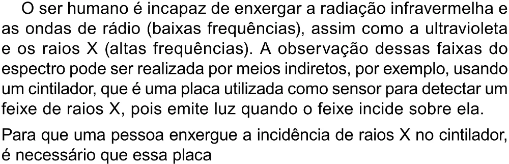 Trecho original com figura, tabela ou fórmula da questão 92 do ENEM 2023 - 2º Dia – Caderno 8 – Rosa (Superampliada) – Reaplicação/PPL.