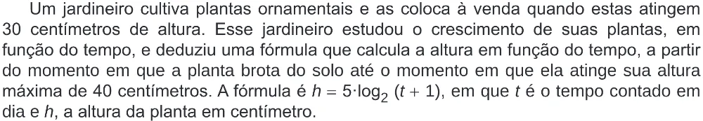 Trecho original com figura, tabela ou fórmula da questão 153 do ENEM 2019 - 2º Dia – Caderno 5 – Amarelo (Ampliada) – Reaplicação/PPL.