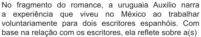 Trecho original com figura, tabela ou fórmula da questão 1 (espanhol) do ENEM 2021 - 1º Dia – Caderno 4 – Rosa – Aplicação Regular.