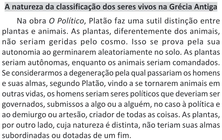 Trecho original com figura, tabela ou fórmula da questão 77 do ENEM 2025 - 1º Dia – Caderno 9 – Laranja (Braile e ledor) – Reaplicação - (Ledor).