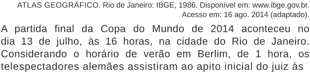 Trecho original com figura, tabela ou fórmula da questão 58 do ENEM 2019 - 1º Dia – Caderno 1 – Azul (Superampliada) – Reaplicação/PPL.