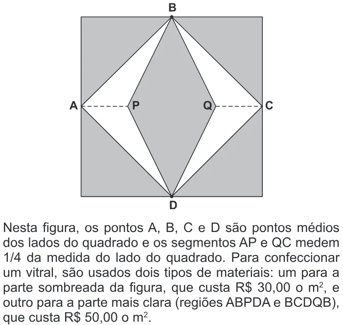 Trecho original com figura, tabela ou fórmula da questão 149 do ENEM 2012 - 2º Dia - Caderno 5 - Amarelo – Aplicação regular.