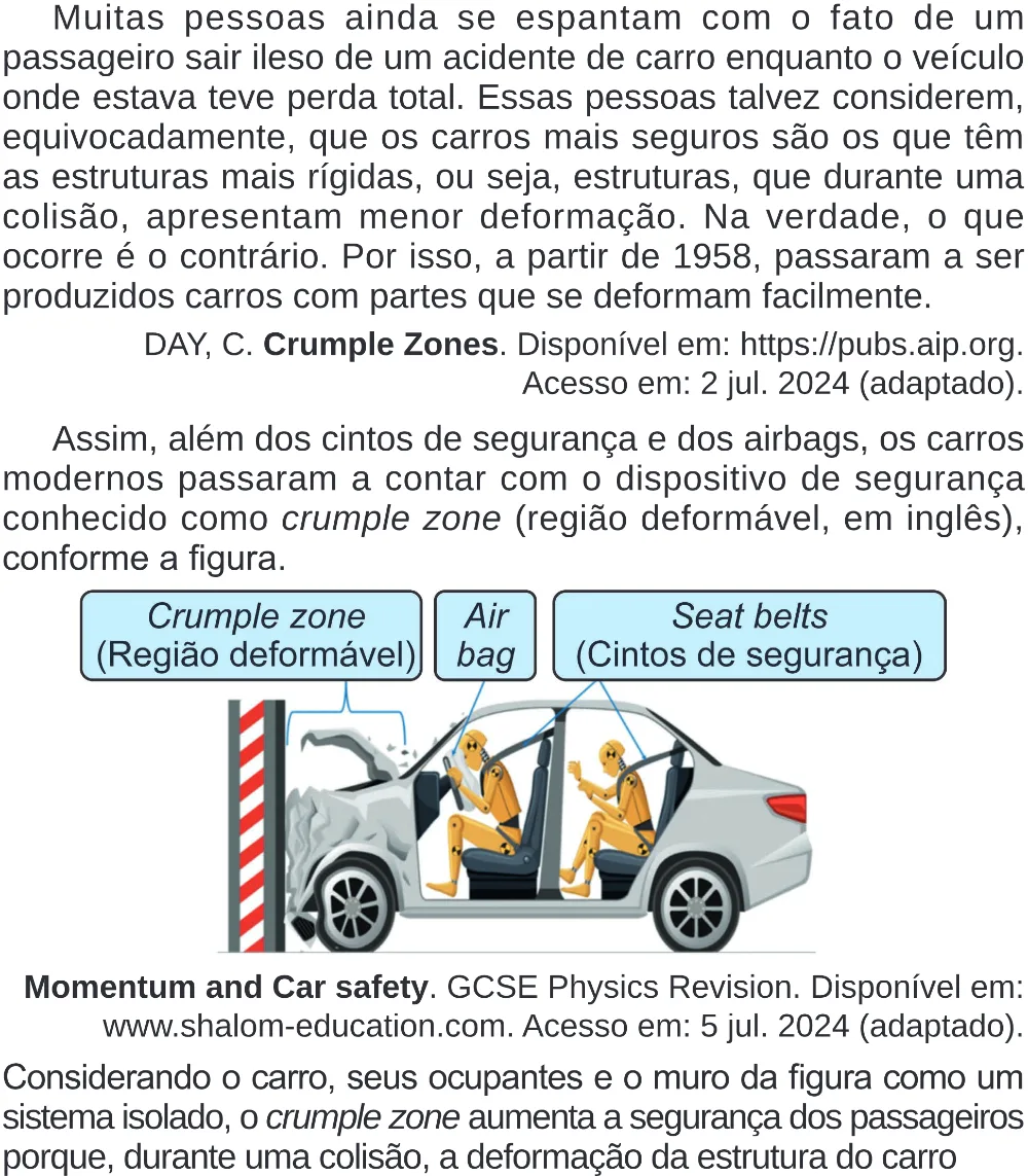 Trecho original com figura, tabela ou fórmula da questão 105 do ENEM 2024 - 2º Dia – Caderno 8 – Verde – Aplicação Regular - (Superampliada).