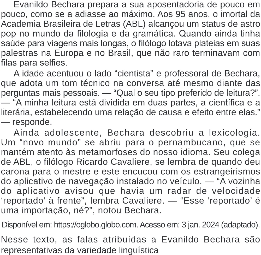 Trecho original com figura, tabela ou fórmula da questão 45 do ENEM 2024 - 1º Dia – Caderno 10 – Roxo (Libras) – Aplicação Regular - (Superampliada).