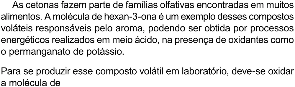 Trecho original com figura, tabela ou fórmula da questão 122 do ENEM 2023 - 2º Dia – Caderno 12 – Verde (Libras) – Aplicação Regular - (Superampliada).