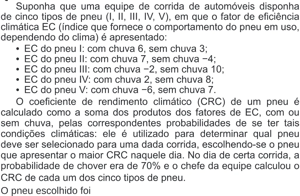 Trecho original com figura, tabela ou fórmula da questão 137 do ENEM 2020 - 2º Dia - Caderno 8 – Rosa (Superampliada) – Aplicação Regular.