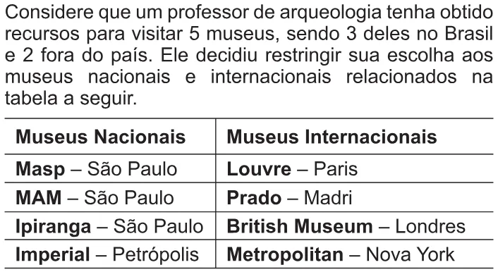 Trecho original com figura, tabela ou fórmula da questão 175 do ENEM 2010 - 2º Dia – Caderno 8 – Rosa – Reaplicação/PPL.