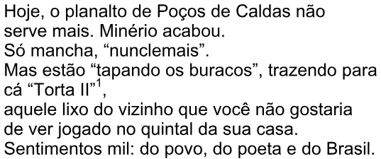 Trecho original com figura, tabela ou fórmula da questão 48 do ENEM 2007 - Caderno Amarelo.