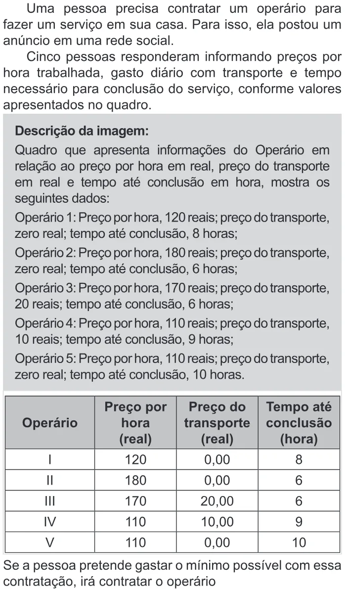 Trecho original com figura, tabela ou fórmula da questão 140 do ENEM 2022 - 2º Dia – Caderno 11 – Laranja (braile e ledor) – Aplicação Regular.