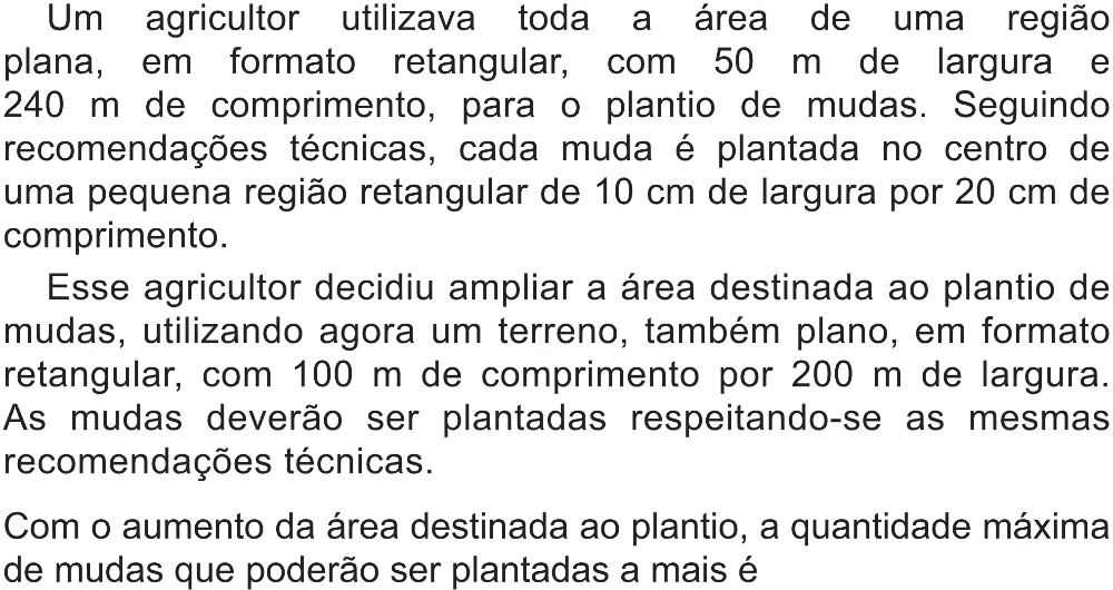 Trecho original com figura, tabela ou fórmula da questão 149 do ENEM 2021 - 2º Dia – Caderno 5 – Amarelo (Superampliada) – Reaplicação/PPL/Segunda Oportunidade.