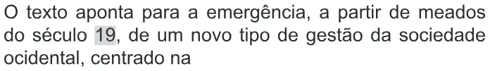 Trecho original com figura, tabela ou fórmula da questão 77 do ENEM 2022 - 1º Dia – Caderno 9 – Laranja (braile e ledor) – Reaplicação/PPL.