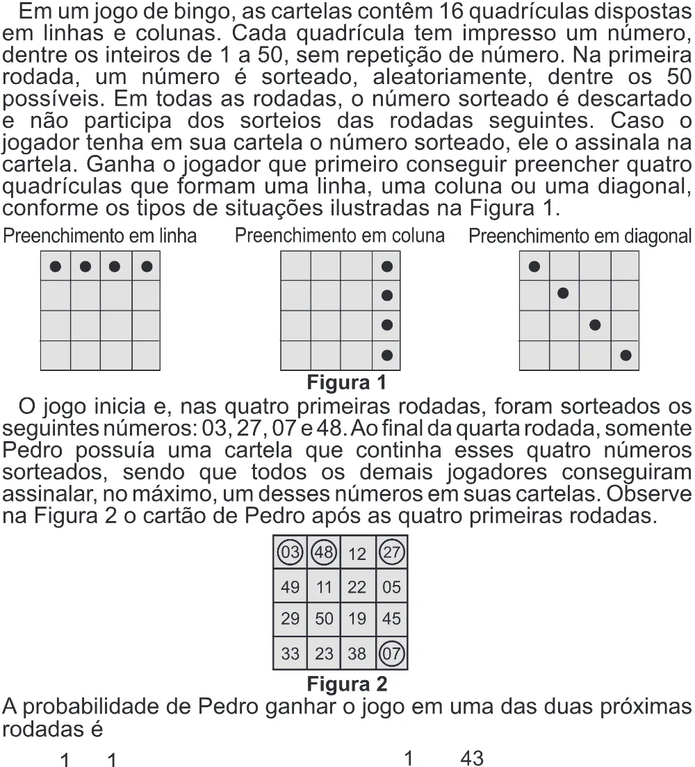 Trecho original com figura, tabela ou fórmula da questão 177 do ENEM 2022 - 2º Dia – Caderno 6 – Cinza (Superampliada) – Aplicação Regular.