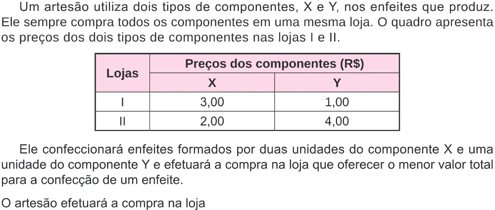 Trecho original com figura, tabela ou fórmula da questão 151 do ENEM 2024 - 2º Dia – Caderno 8 – Verde – Aplicação Regular - (Ampliada).