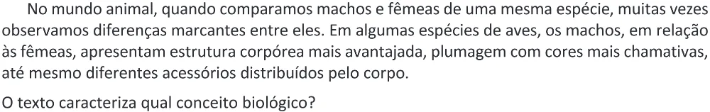 Trecho original com figura, tabela ou fórmula da questão 91 do ENEM 2025 - 2º Dia – Caderno 11 – Laranja (Braile e ledor) – Aplicação Regular - (Ampliada) - Belém, Ananindeua e Marituba.