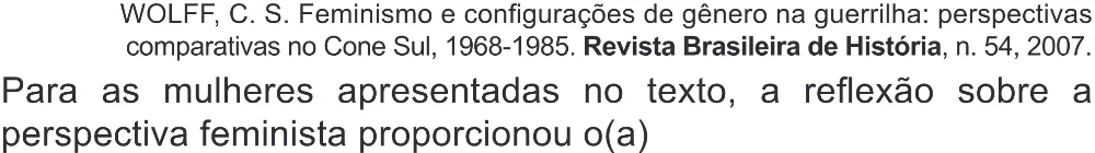Trecho original com figura, tabela ou fórmula da questão 70 do ENEM 2022 - 1º Dia – Caderno 3 – Branco (Superampliada) – Reaplicação/PPL.