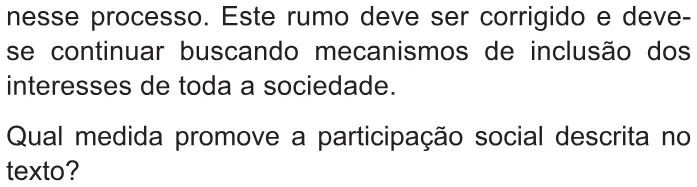 Trecho original com figura, tabela ou fórmula da questão 73 do ENEM 2021 - 1º Dia – Caderno 9 – Laranja (Braile e ledor) – Aplicação Regular.