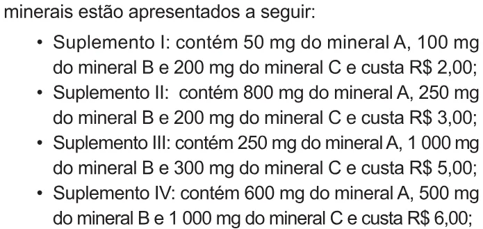 Trecho original com figura, tabela ou fórmula da questão 160 do ENEM 2021 - 2º Dia – Caderno 7 – Azul – Aplicação Regular.