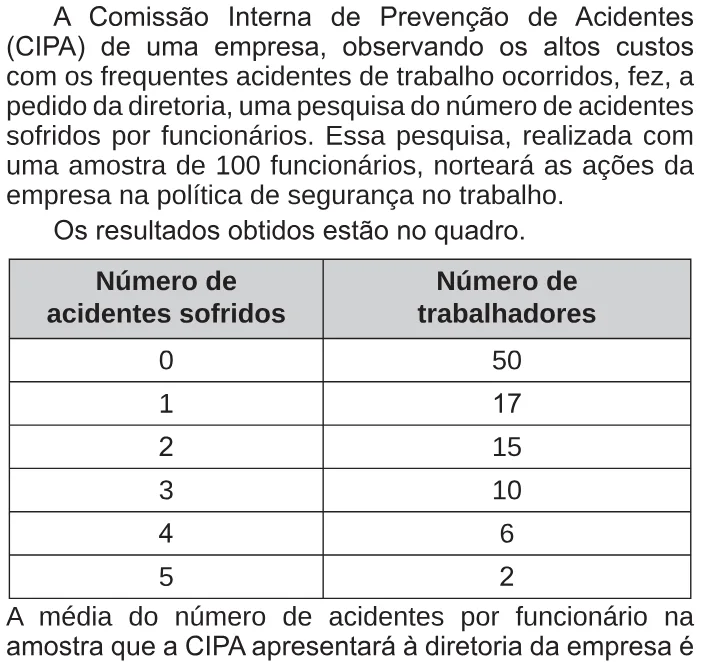 Trecho original com figura, tabela ou fórmula da questão 154 do ENEM 2018 - 2º Dia - Caderno 5 - Amarelo – Aplicação regular.