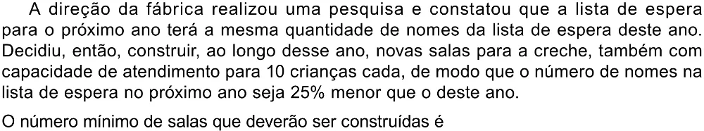 Trecho original com figura, tabela ou fórmula da questão 167 do ENEM 2023 - 2º Dia – Caderno 12 – Verde (Libras) – Aplicação Regular - (Ampliada).