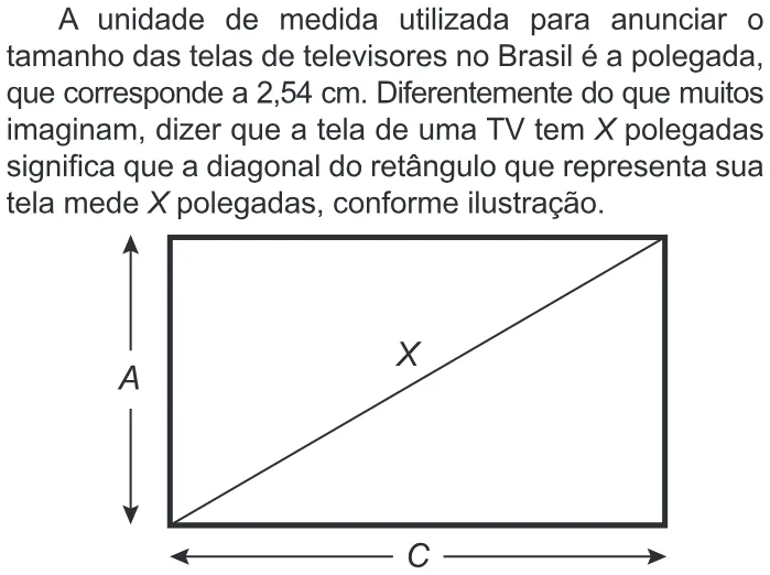 Trecho original com figura, tabela ou fórmula da questão 153 do ENEM 2019 - 2º Dia – Caderno 7 – Azul – Reaplicação/PPL.