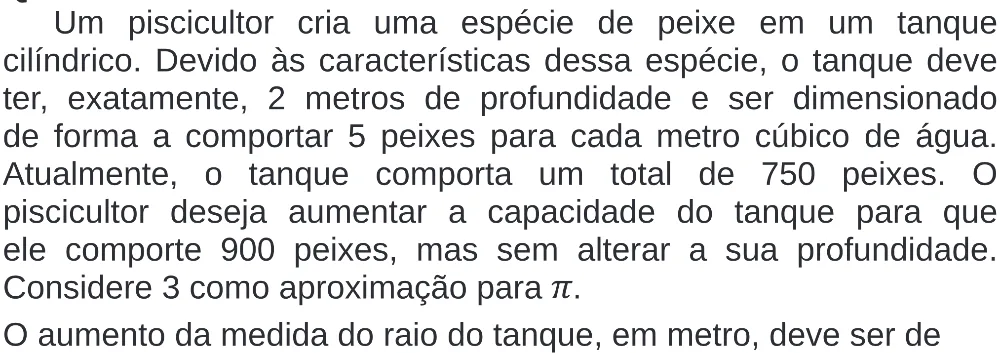 Trecho original com figura, tabela ou fórmula da questão 163 do ENEM 2020 - 2º Dia – Caderno 8 – Rosa (Superampliada) – Reaplicação/PPL.