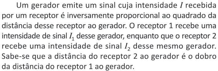 Trecho original com figura, tabela ou fórmula da questão 161 do ENEM 2025 - 2º Dia – Caderno 6 – Cinza – Reaplicação.