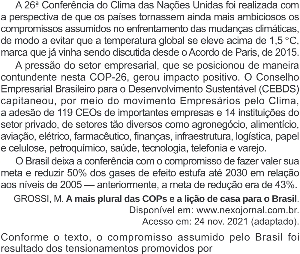 Trecho original com figura, tabela ou fórmula da questão 60 do ENEM 2024 - 1º Dia – Caderno 10 – Roxo (Libras) – Aplicação Regular - (Superampliada).