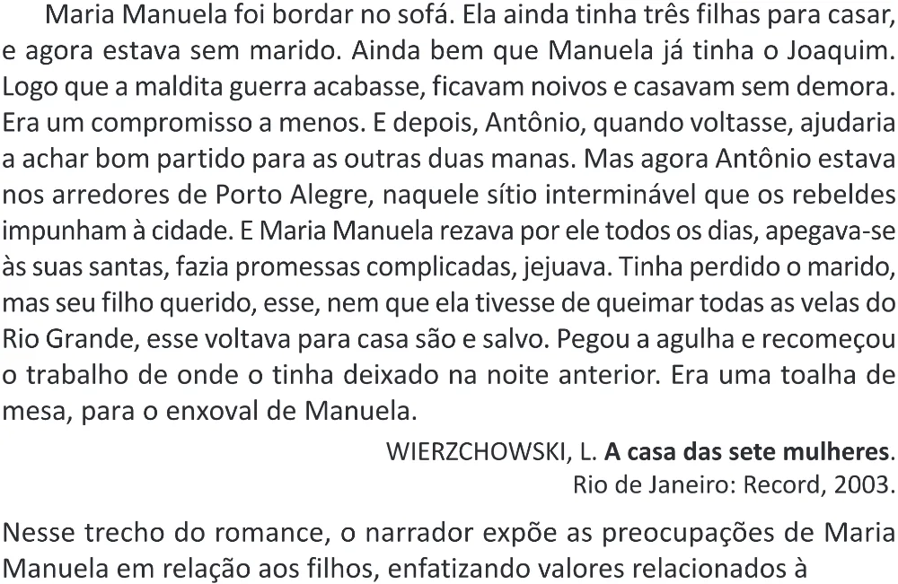 Trecho original com figura, tabela ou fórmula da questão 17 do ENEM 2025 - 1º Dia – Caderno 9 – Laranja (Braile e ledor) – Aplicação Regular - (Superampliada) - Belém, Ananindeua e Marituba.