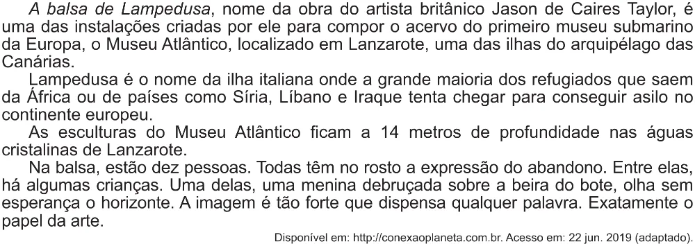 Trecho original com figura, tabela ou fórmula da questão 30 do ENEM 2021 - 1º Dia – Caderno 2 – Amarelo (Ampliada) – Aplicação Regular.