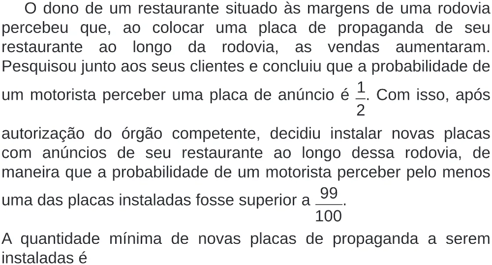 Trecho original com figura, tabela ou fórmula da questão 154 do ENEM 2019 - 2º Dia – Caderno 6 – Cinza (Superampliada) – Aplicação Regular.