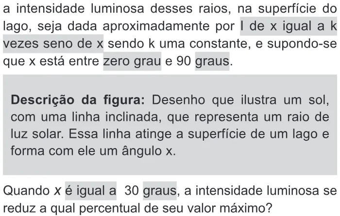 Trecho original com figura, tabela ou fórmula da questão 146 do ENEM 2017 - 2º Dia - Caderno 11 – Laranja (Braile e ledor) – Aplicação regular.