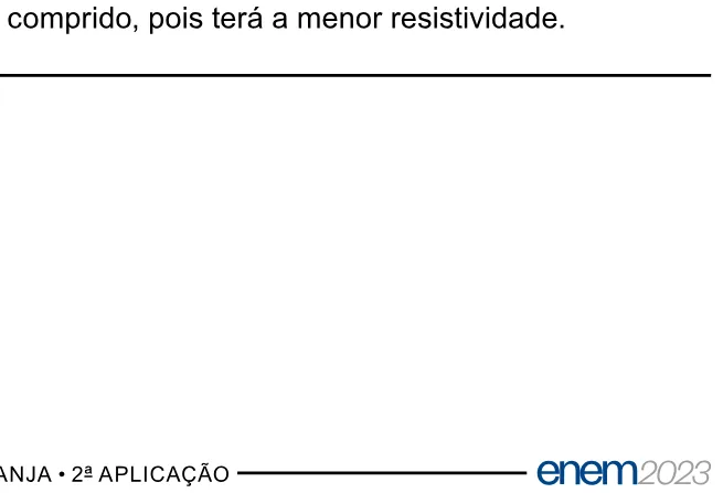 Alternativa E da questão 100 do ENEM 2023 - 2º Dia – Caderno 11 – Laranja (braile e ledor) – Reaplicação/PPL.