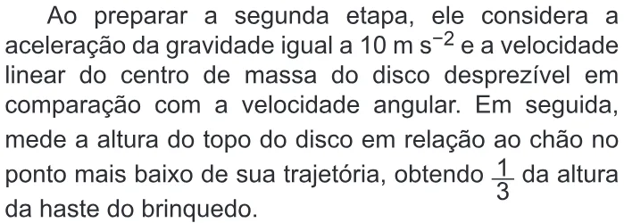 Trecho original com figura, tabela ou fórmula da questão 106 do ENEM 2019 - 2º Dia – Caderno 12 – Verde (Libras) – Aplicação Regular.