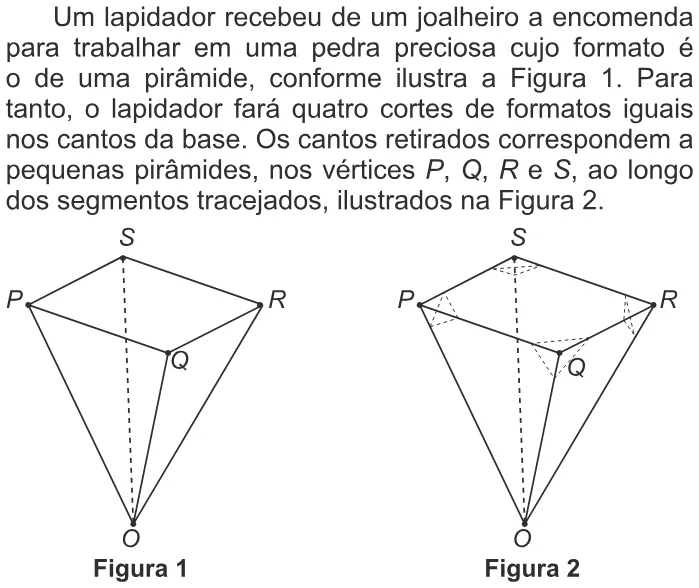 Trecho original com figura, tabela ou fórmula da questão 163 do ENEM 2016 - 2º Dia - Caderno 6 - Cinza – 2ª aplicação.