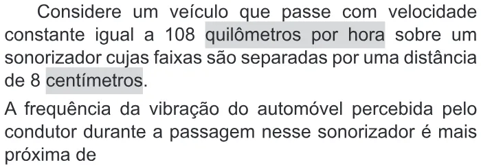 Trecho original com figura, tabela ou fórmula da questão 117 do ENEM 2018 - 2º Dia - Caderno 11 – Laranja (Braile e ledor) – Aplicação regular.