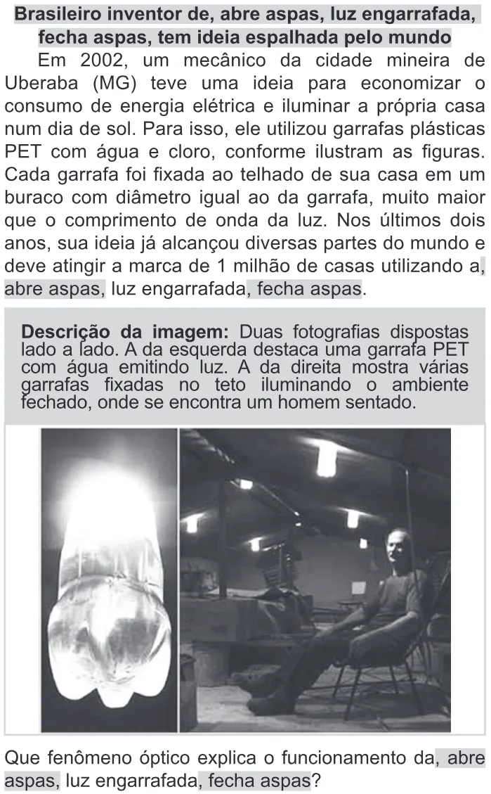 Trecho original com figura, tabela ou fórmula da questão 93 do ENEM 2022 - 2º Dia – Caderno 11 – Laranja (braile e ledor) – Aplicação Regular.