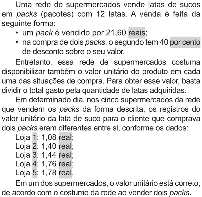Trecho original com figura, tabela ou fórmula da questão 138 do ENEM 2021 - 2º Dia – Caderno 11 – Laranja (braile e ledor) – Reaplicação/PPL/Segunda Oportunidade.