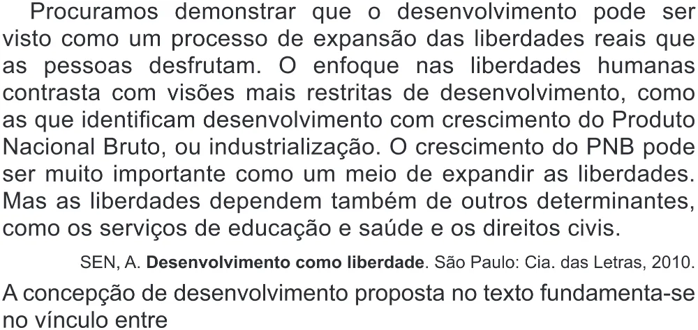 Trecho original com figura, tabela ou fórmula da questão 60 do ENEM 2017 - 1º Dia - Caderno 1 - Azul (Superampliada) – Aplicação regular.