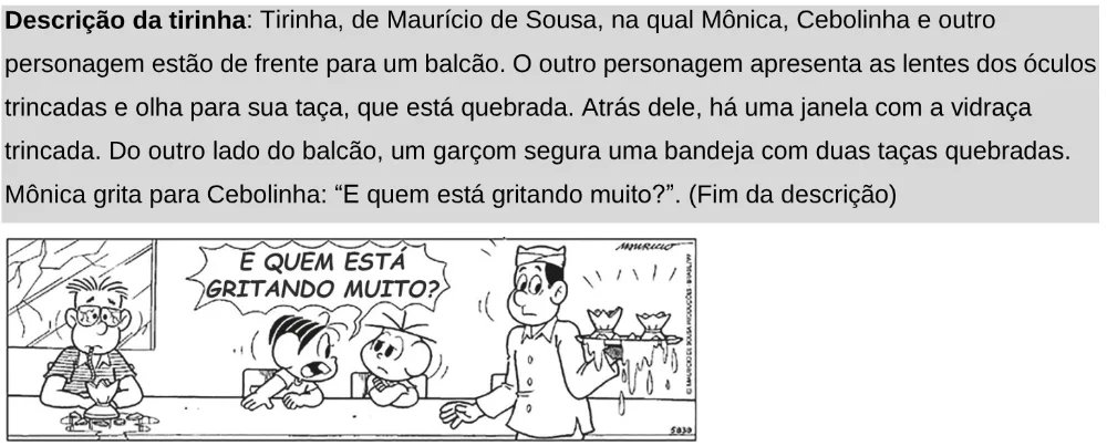 Trecho original com figura, tabela ou fórmula da questão 110 do ENEM 2025 - 2º Dia – Caderno 11 – Laranja (Braile e ledor) – Aplicação Regular - Leitor de tela (NVDA).