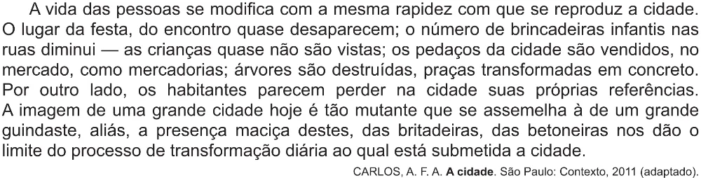 Trecho original com figura, tabela ou fórmula da questão 79 do ENEM 2021 - 1º Dia – Caderno 2 – Amarelo (Ampliada) – Aplicação Regular.