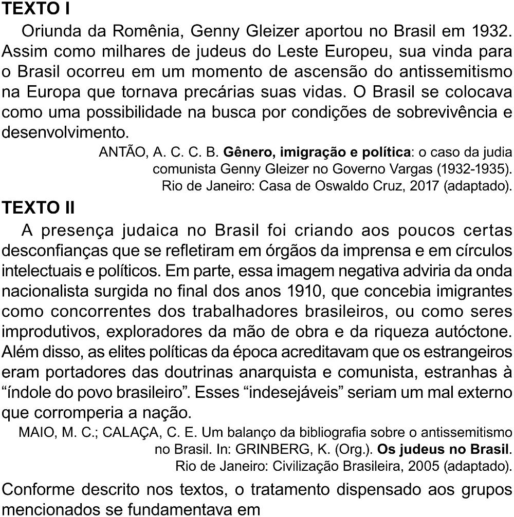 Trecho original com figura, tabela ou fórmula da questão 74 do ENEM 2023 - 1º Dia – Caderno 10 – Verde (Libras) – Aplicação Regular - (Superampliada).