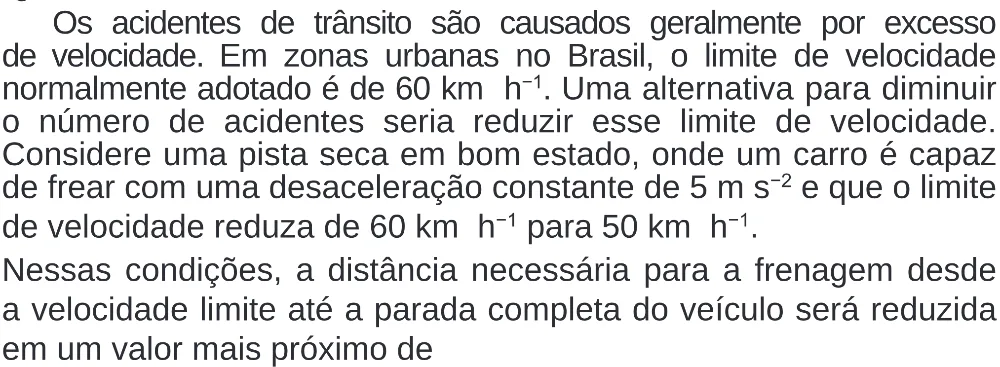 Trecho original com figura, tabela ou fórmula da questão 103 do ENEM 2020 - 2º Dia – Caderno 8 – Rosa (Superampliada) – Reaplicação/PPL.