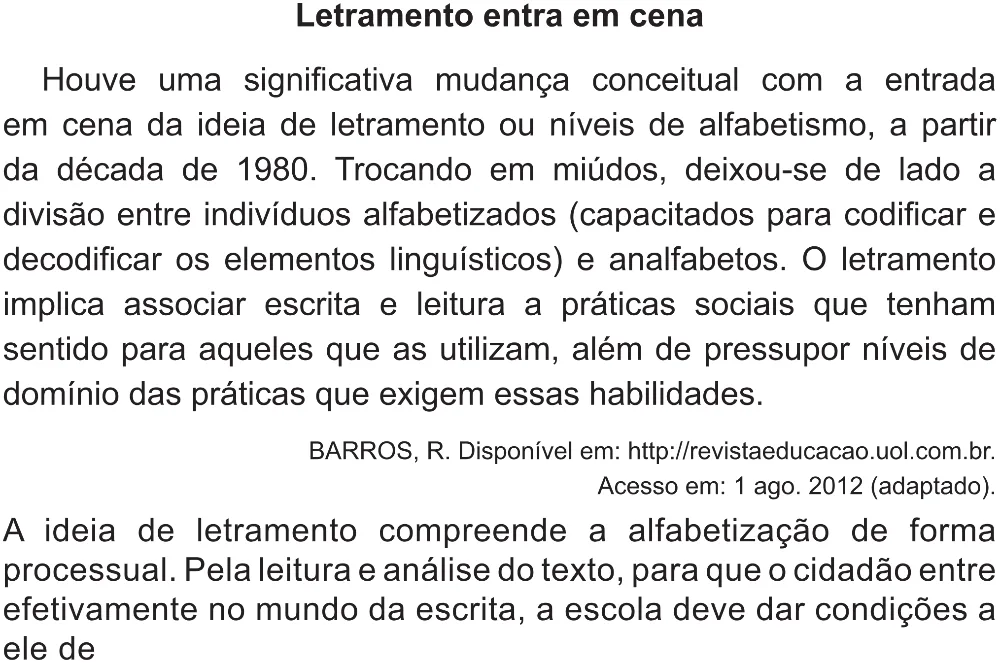 Trecho original com figura, tabela ou fórmula da questão 9 do ENEM 2021 - 1º Dia – Caderno 2 – Amarelo (Superampliada) – Reaplicação/PPL/Segunda Oportunidade.