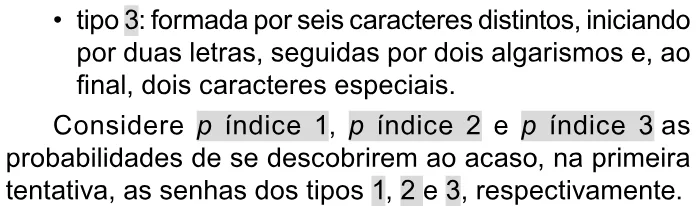 Trecho original com figura, tabela ou fórmula da questão 162 do ENEM 2023 - 2º Dia – Caderno 11 – Laranja (braile e ledor) – Aplicação Regular.