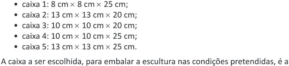 Trecho original com figura, tabela ou fórmula da questão 139 do ENEM 2025 - 2º Dia – Caderno 11 – Laranja (Braile e ledor) – Reaplicação - (Ampliada).