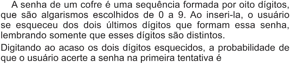 Trecho original com figura, tabela ou fórmula da questão 175 do ENEM 2021 - 2º Dia – Caderno 5 – Amarelo (Superampliada) – Reaplicação/PPL/Segunda Oportunidade.