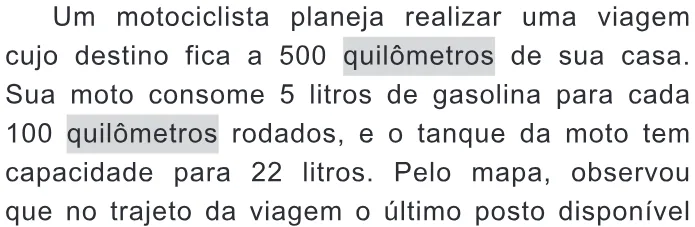 Trecho original com figura, tabela ou fórmula da questão 146 do ENEM 2020 - 2º Dia - Caderno 11 – Laranja (braile e ledor) – Aplicação Regular.